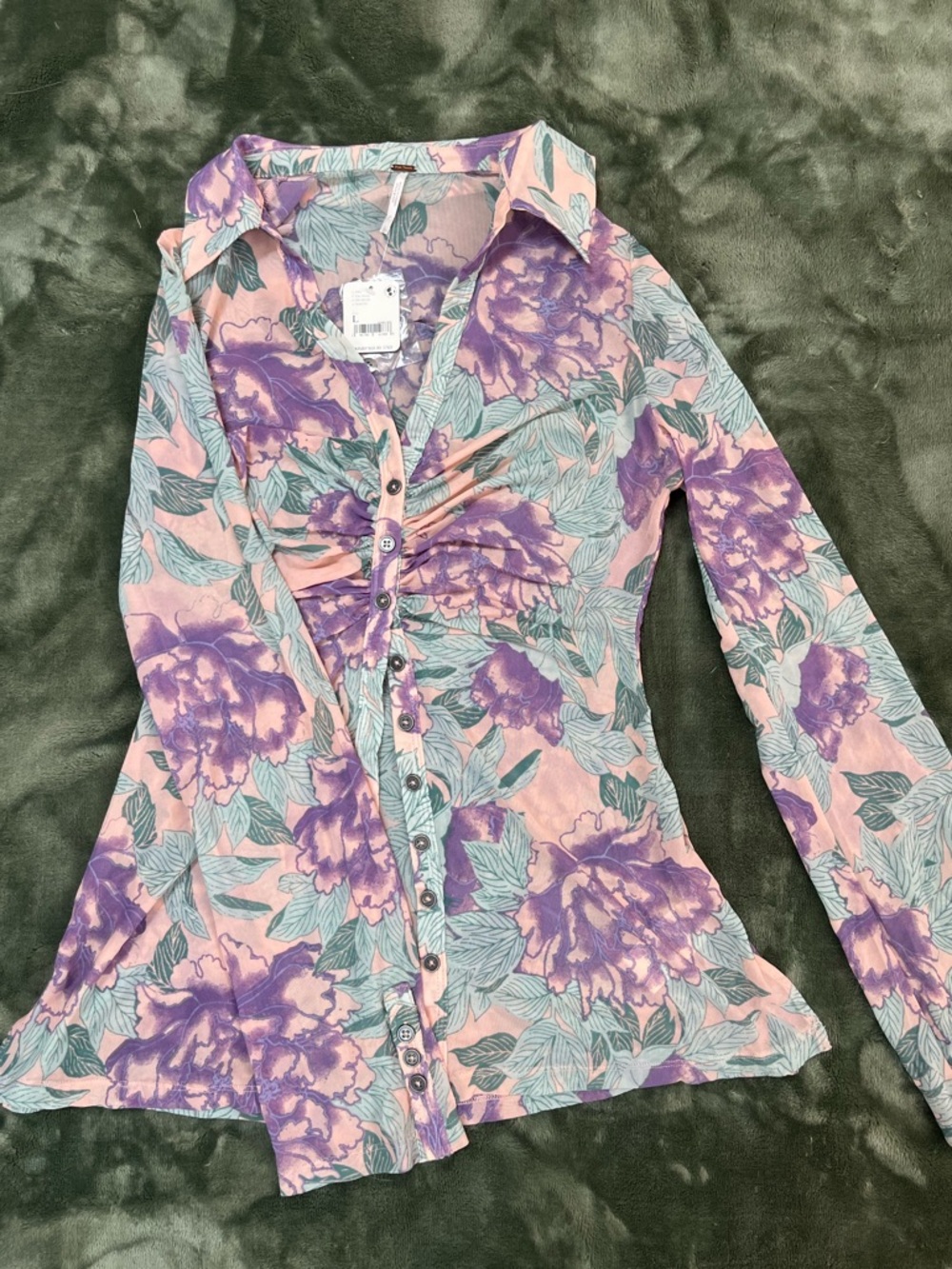 FREE PEOPLE -  Lucky Shirtee